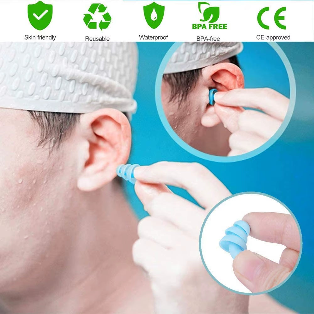 4Pairs Soft Foam Ear Plugs for Sleeping Noise Cancelling anti Noise Snoring Sleeping Plugs Use for Sleep