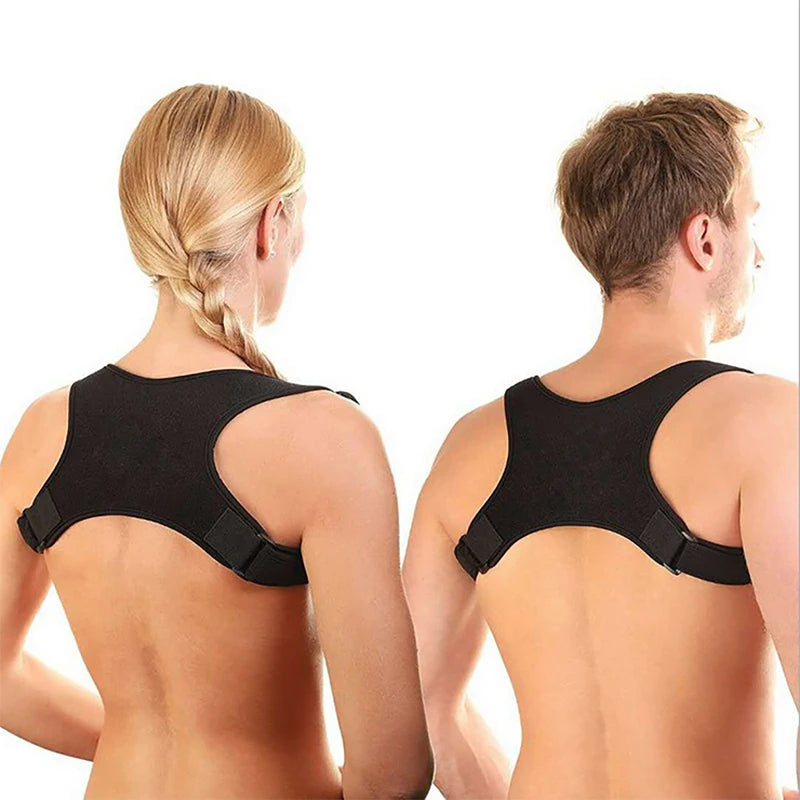 Enhance Your Posture with Our Adjustable Back Brace - Ultimate Shoulder Support for Humpback Prevention and Back Health