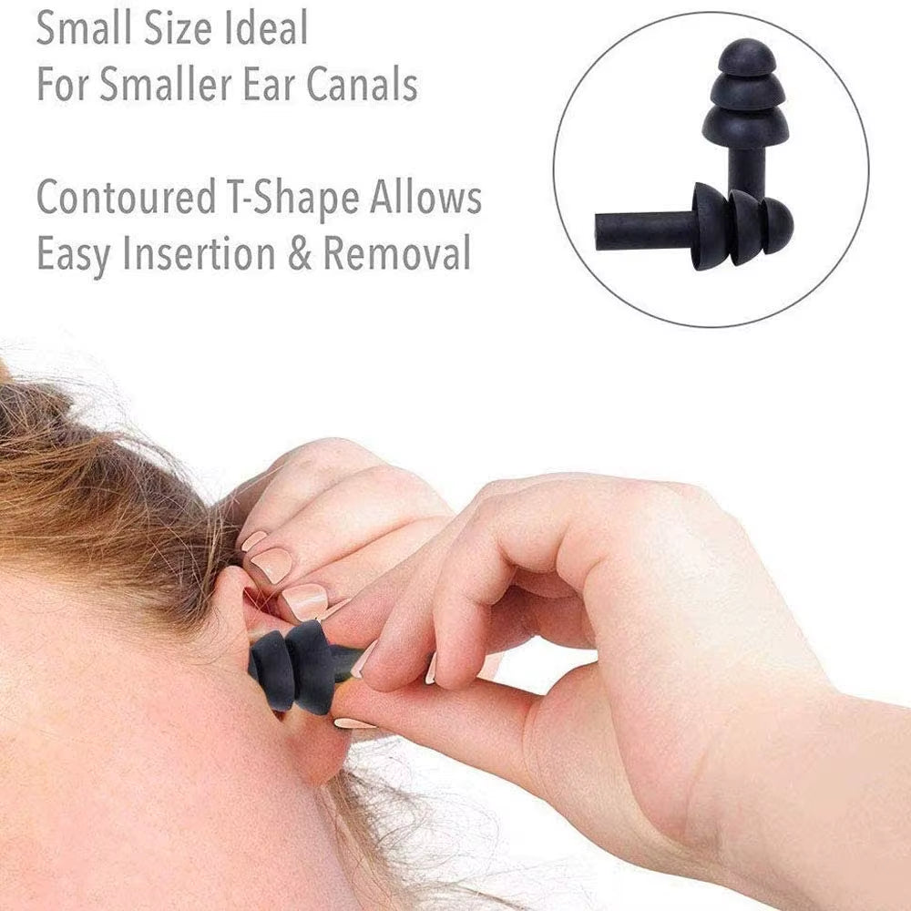 4Pairs Soft Foam Ear Plugs for Sleeping Noise Cancelling anti Noise Snoring Sleeping Plugs Use for Sleep